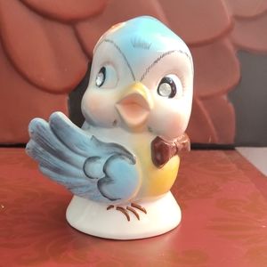 Adorable Blue Bird Bank